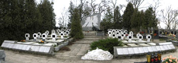 Военное кладбище в Илове
